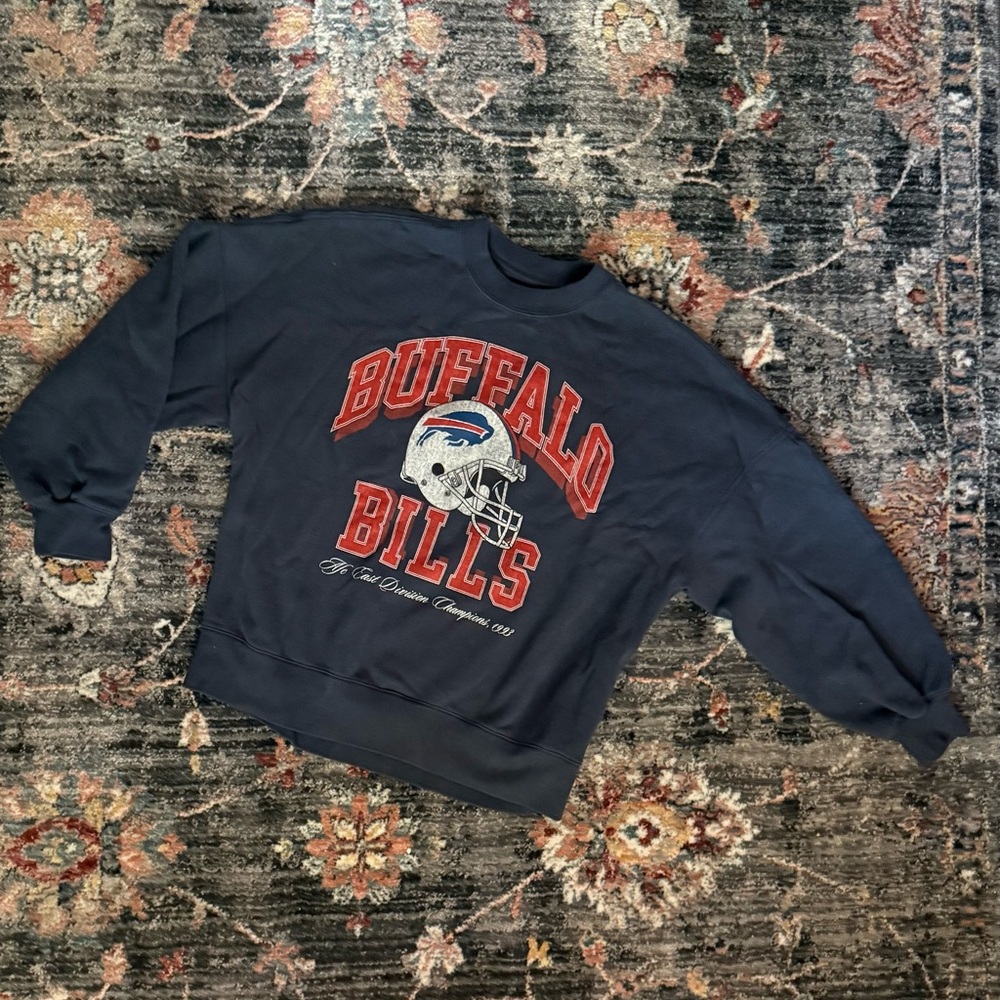 Buffalo Bills Navy Blue Sweater